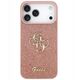 Etui Guess Fixed Glitter Big 4G do iPhone 17 Pro Max różowy