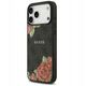 Etui Guess 4G Flowers Print MagSafe do iPhone 17 Pro czarny