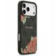 Etui Guess 4G Flowers Print MagSafe do iPhone 17 Pro czarny