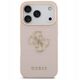 Etui Guess Grained Big 4G & Classic Logo do iPhone 17 Pro różowy