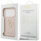 Etui Guess Grained Big 4G & Classic Logo do iPhone 17 Pro różowy