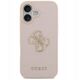 Etui Guess Grained Big 4G & Classic Logo do iPhone 17 różowy