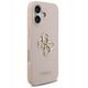 Etui Guess Grained Big 4G & Classic Logo do iPhone 17 różowy