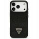Etui Guess Rhinestone Triangle Logo do iPhone 17 Pro czarny