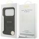 Etui Guess 4G Circle Classic Logo MagSafe do iPhone 17 Pro czarny