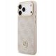 Etui Guess 4G Strass Logo MagSafe do iPhone 17 Pro Max różowy