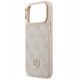 Etui Guess 4G Strass Logo MagSafe do iPhone 17 Pro Max różowy