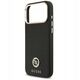 Etui Guess Grained Strass Logo MagSafe do iPhone 17 Pro Max czarny