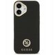 Etui Guess Grained Strass Logo MagSafe do iPhone 17 czarny