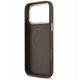 Etui Guess Peony Hot Stamp MagSafe do iPhone 17 Pro Max brązowy