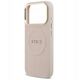 Etui Guess Peony Hot Stamp MagSafe do iPhone 17 Pro różowy