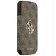 Etui Guess Book 4G Metal Logo do iPhone 17 Pro Max brązowy