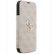 Etui Guess Book 4G Metal Logo do iPhone 17 Pro Max różowy