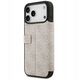 Etui Guess Book 4G Metal Logo do iPhone 17 Pro Max różowy