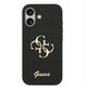 Etui Guess Fixed Glitter Big 4G do iPhone 17 czarny