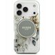 Etui Guess IML Flower & Tonal Circle MagSafe do iPhone 17 Pro zielony
