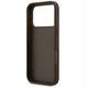 Etui Guess 4G Circle Classic Logo MagSafe do iPhone 17 Pro brązowy