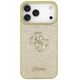 Etui Guess Fixed Glitter Big 4G do iPhone 17 Pro Max złoty