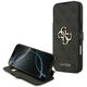 Etui Guess Book 4G Metal Logo do iPhone 17 Pro Max czarny