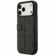 Etui Guess Book 4G Metal Logo do iPhone 17 Pro Max czarny