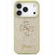 Etui Guess Fixed Glitter Big 4G do iPhone 17 Pro złoty