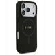 Etui Guess Saffiano Classic Logo MagSafe do iPhone 17 Pro czarny