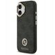 Etui Guess 4G Strass Logo MagSafe do iPhone 17 czarny