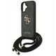 Etui Guess 4G Big Logo Cord Stap Crossbody do iPhone 17 czarny