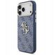 Etui Guess 4G Big 4G Classic Logo do iPhone 17 Pro Max niebieski złoty