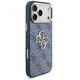 Etui Guess 4G Big 4G Classic Logo do iPhone 17 Pro Max niebieski złoty