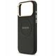 Etui Guess Peony Hot Stamp MagSafe do iPhone 17 Pro Max czarny