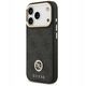 Etui Guess 4G Strass Logo MagSafe do iPhone 17 Pro czarny