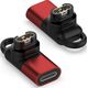 Adapter Lightning Beline do ładowania     zegarków Garmin czerwony