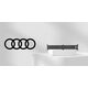 Pasek Audi Logo Synthetic Leather        Magnetic Ring do Apple Watch 44/45/46/49mm czarny