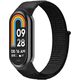 Beline pasek Mi Band 9/8 NylonLoop       czarny/black