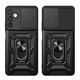 ETUI DEFENDER SLIDE CASE DO SAMSUNG GALAXY M15 5G CZARNA NAKŁADKA ETUI PLECKI