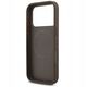 Etui Guess 4G Strap Triangle Logo MagSafe do iPhone 17 Pro brązowy