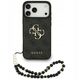Etui Guess 4G Strap 4G Classic Logo do iPhone 17 Pro Max czarny