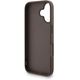 Etui Guess 4G Strap 4G Classic Logo do iPhone 16 brązowy
