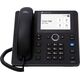 AudioCodes C455HD telefon VoIP Czarny 8 linii TFT