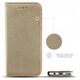 Kabura SMART CASE Book do MOTOROLA G86 5G złoty