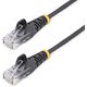 10M BLACK SLIM CAT6 CABLE