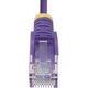 15M PURPLE SLIM CAT6 CABLE