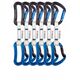 Σετ αναρρίχησης Ocun Raven QD Bio-Dyn-Ring 15 mm 10 cm 6-pack - blue