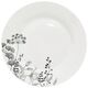 Porcelanowa zastawa dla 6 osób WHITE FLORAL, 18 elementów