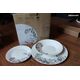 Porcelanowa zastawa dla 6 osób WHITE FLORAL, 18 elementów