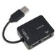 HUB USB LogiLink 4x USB-A 2.0 (UA0139)