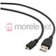 Καλώδιο USB Gembird USB-A - microUSB 0.5 m Μαύρο (CCPMUSB2AMBM0.5M)