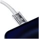 Καλώδιο USB Baseus USB-C - Lightning 1.5 m Λευκό (CATLYS-B02)