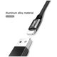 Καλώδιο USB Baseus USB-A - Lightning 1.8 m Μαύρο (27106-uniw)